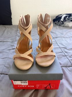 tan high heels (girls)