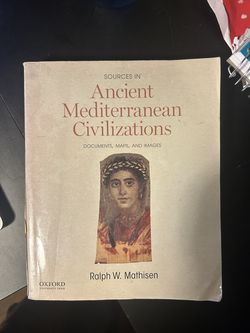 Sources in Ancient Mediterranean Civilizations - Used