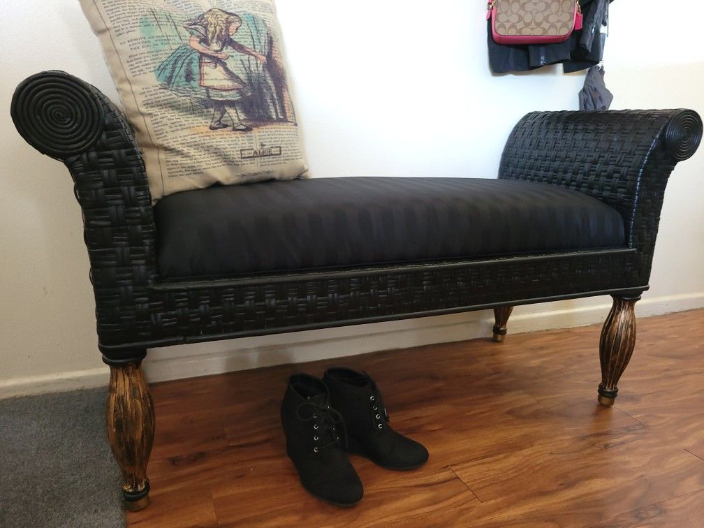 Refinished Ethan Allen Bench