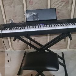 Piano, Casio. $300