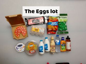 Zuru Mini Brands Fill the Fridge chicken/sushi/eggs 13 items lots, shipping available