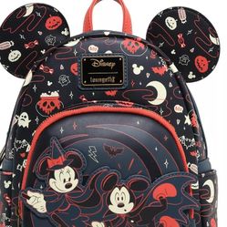 Disney Loungefly Mickey Halloween Backpack 