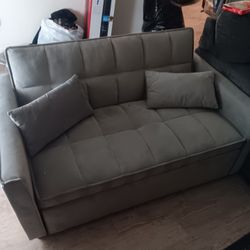 3 In 1 Convertible Sofa With Pull Out Bed