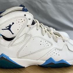 Size 5.5Y Or Size 7 Women- Air Jordan 7 Retro 2015 French Blue
