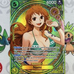 Nami (SP) EB03-053 Extra Booster: One Piece Heroines Edition Foil Nm 