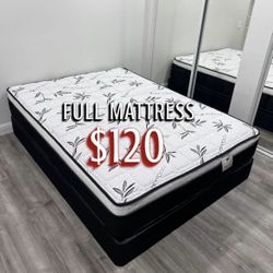 New Full Mattress Only $120