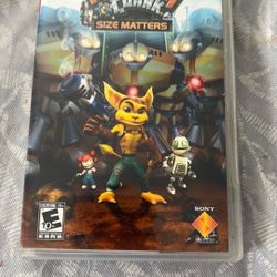 Ratchet & Clank Size Matters PSP Game 