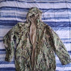Navy Issue Camo Parka