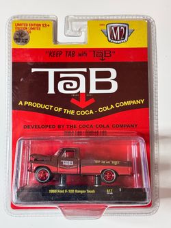M2 Machines 1969 Ford F-100 Ranger Truck TaB Cola 1:64