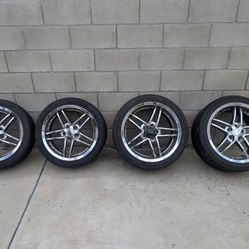 Corvette C6 z06 staggered wheels