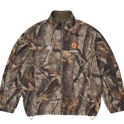 Size M Supreme SS26 Umbro Cotton Ripstop Track Jacket Realtree Camo