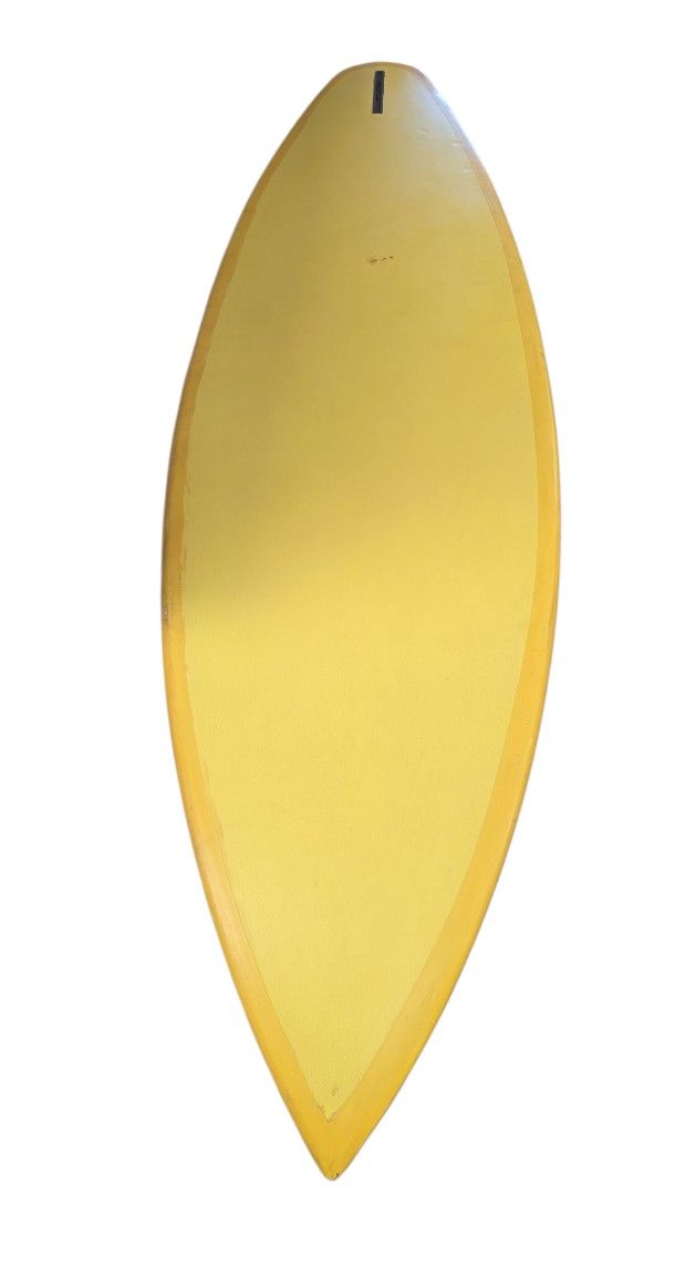 Yellow Surfboard – Classic Shape,