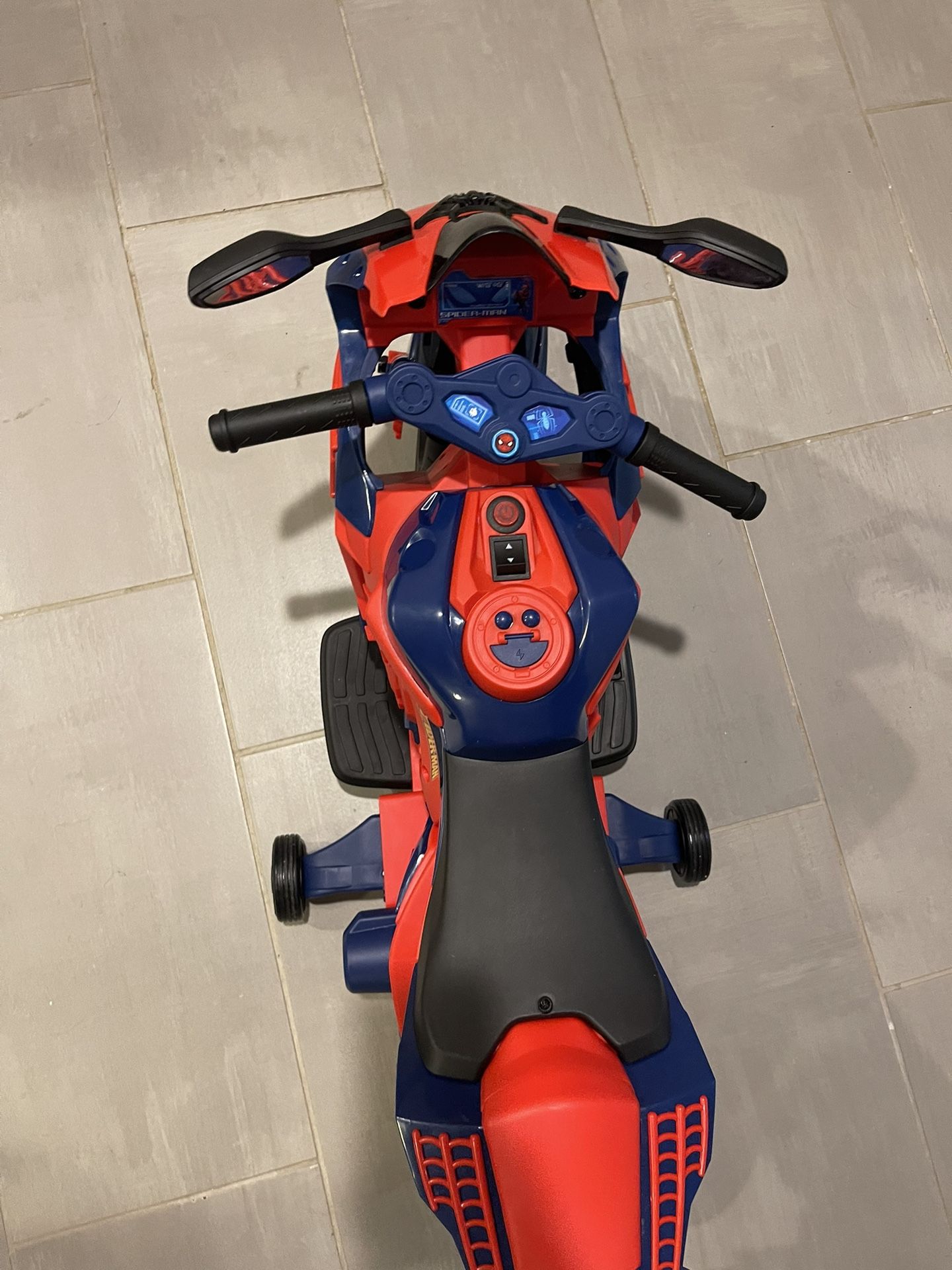 Spider Man Electric Bike