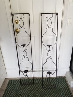 Iron Wall Mounted Candle Holder