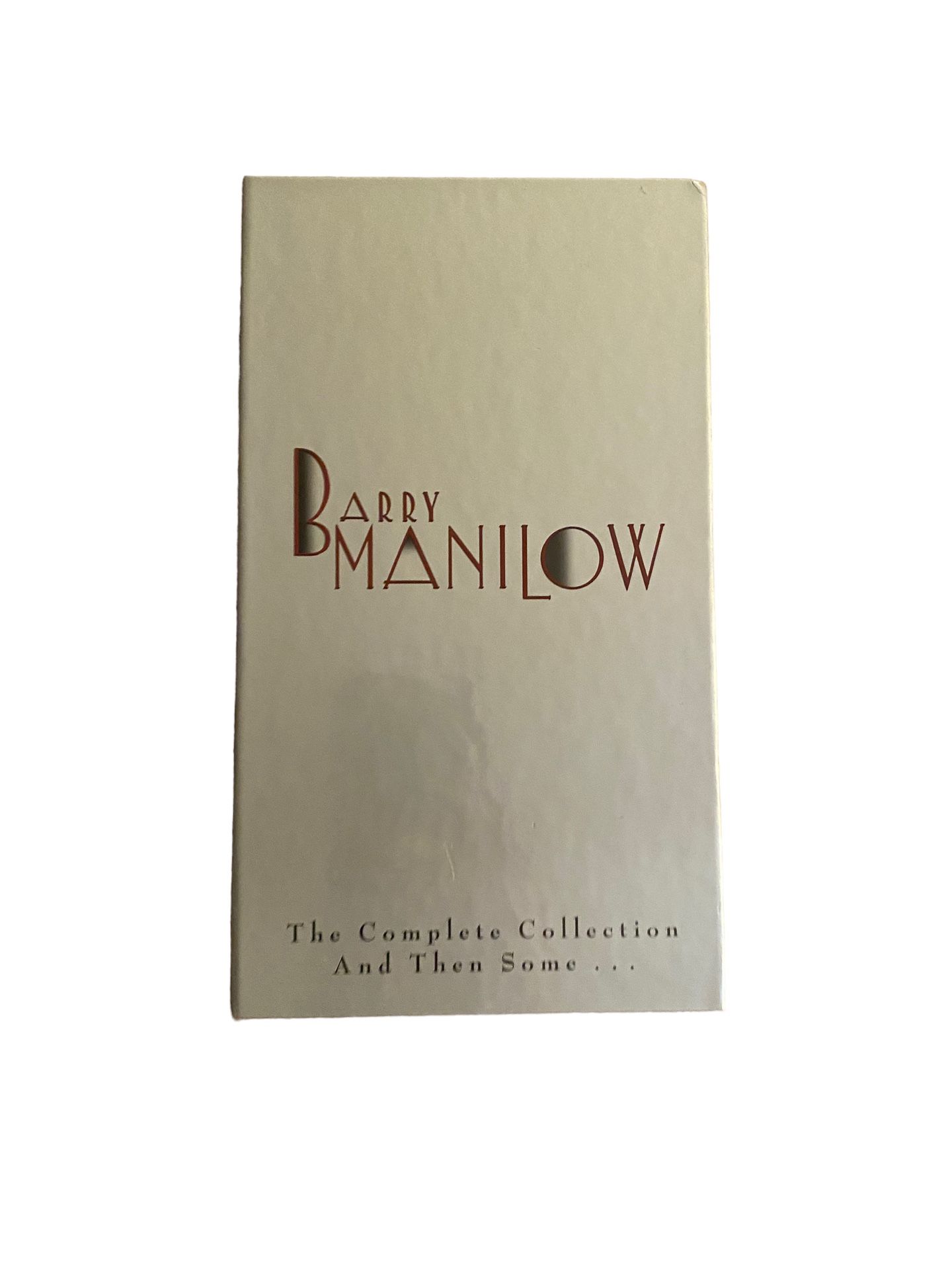 Barry Manilow The Complete Collection And Then Some Long Box 4 Cd Set
