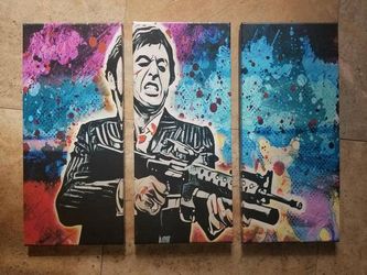 New Scarface 3 Piece Picture