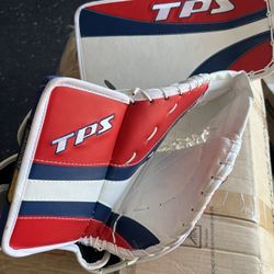 TPS R4 SR glove and blocker set.