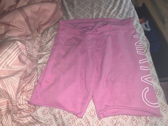 Pink Calvin clone shorts