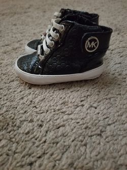 Black and White MK hightops Sz 2c