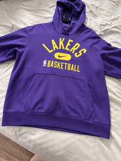 Large Dri-Fit Lakers Hoodie