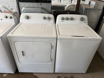Whirlpool washer and Gas dryer  3.8&.0 cuft