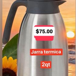 Jarra Térmica 2qt Para Caliente Y Frío Acero Inoxidable $75.00 Especial Princess House Ventas Finales 
