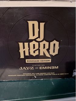 DJ HERO RENEGADE EDITION NINTENDO  WII PAL EMINEM JAY-Z