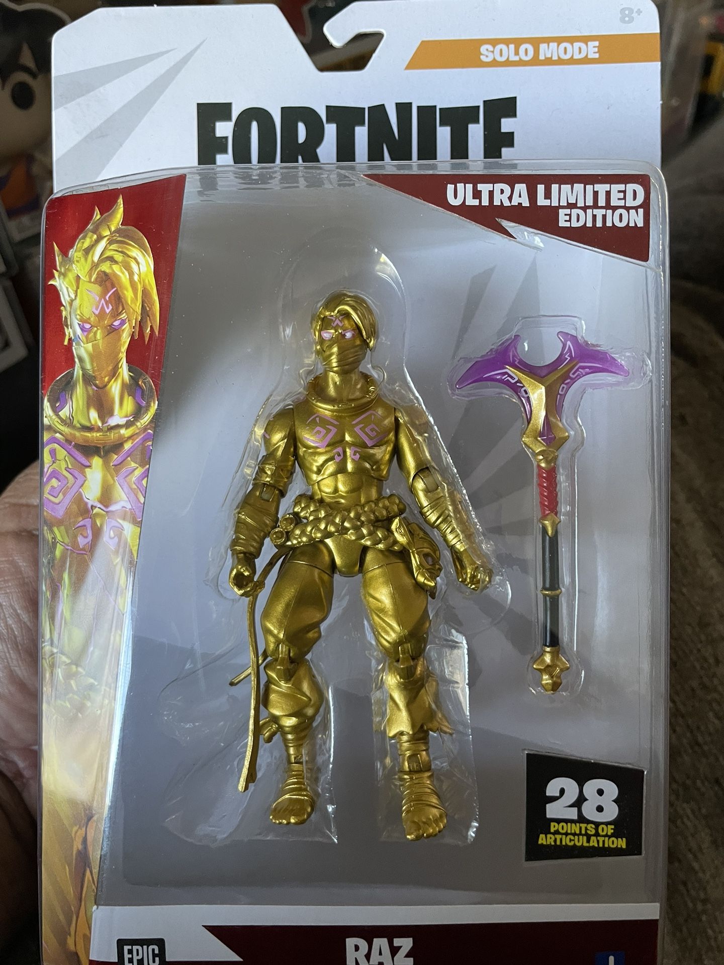 Fortnite Ultra Limited Golden Raz