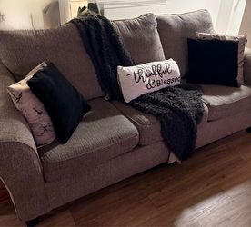 Couch and loveseat