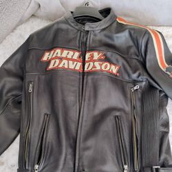 Thick Leather Harley-Davidson Jacket