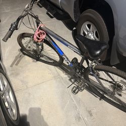 Bike, Roadmaster, Blue, 18-speed, Torque Drive System, Ground Assault, 26-in