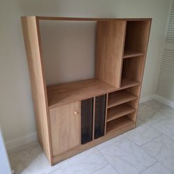 Wood TV station Furniture. 48"Hx42"W - 16" Deep