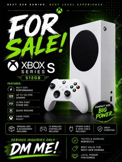 Xbox Series S 512GB Console with Controller