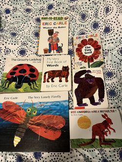 Eric Carle Books X8