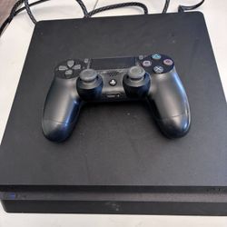 PS4 slim with hdmi game and controller