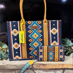 Wrangler Bundle Tote and Wallet