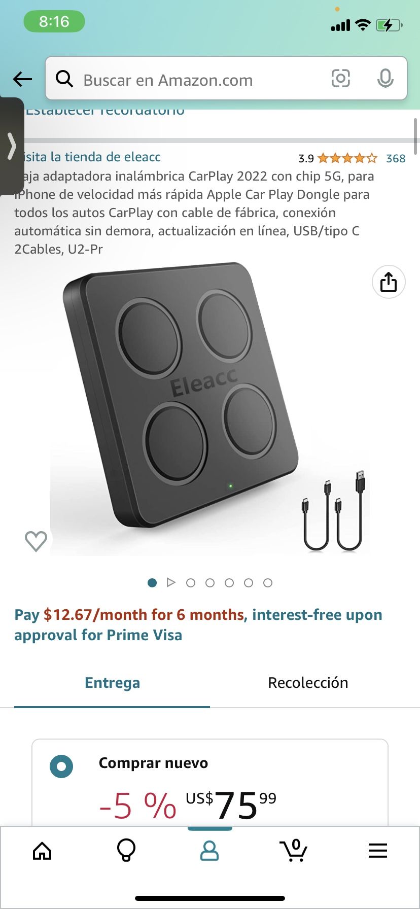 Wireless Car Play Adapter 