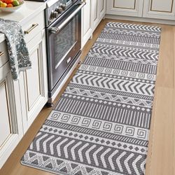 LUMI Anti Fatigue Kitchen Cushioned Mat for Floor, Padded Waterproof Runner for Standing, Stain Resistant Comfort Rugs for Home, Sink, Laundry, 24x59