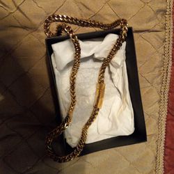 Men Italian Link Chain/gold Filled /chain 22 Inches s 
