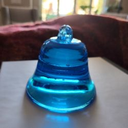 Glass Bell Paperweight 