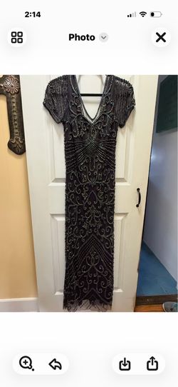 Pisarro Nights, Dress, Eggplant, 12