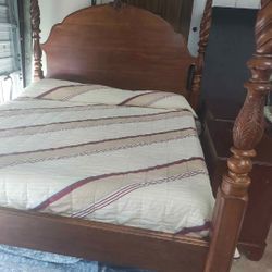 King Size Bedroom Set With Night Stands 