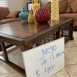 Center Table (Set Available)