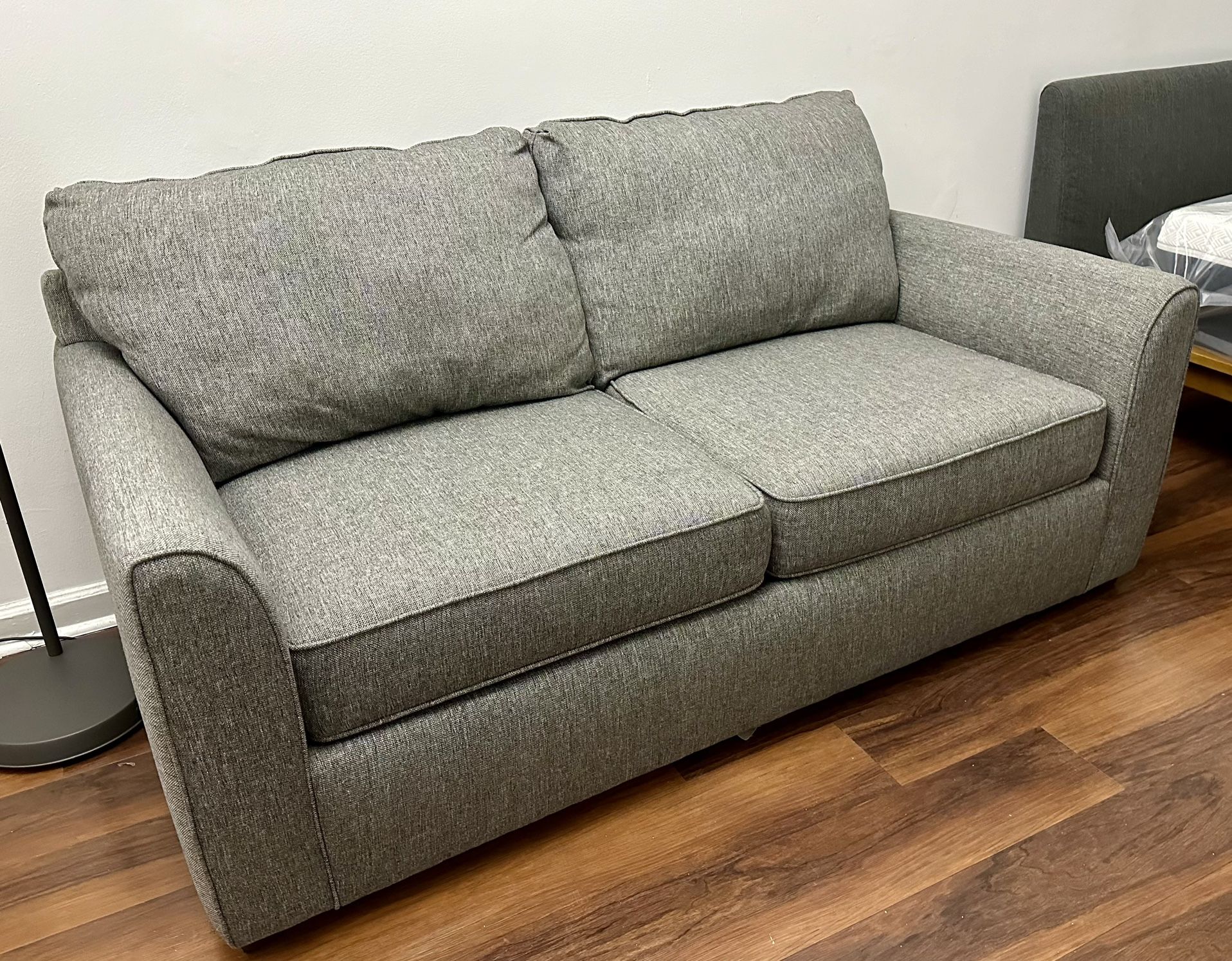 Murray Gray Fabric Innerspring Sleeper