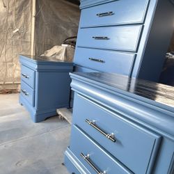 Chest And Two Nightstands 