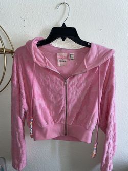 Barbie X Forever 21 Women’s Pink Zip Up
