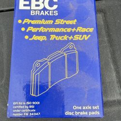 EBC Rear Brake Pads And Centric Rear Rotors