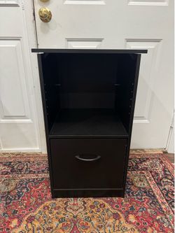 Black Ikea Nightstand