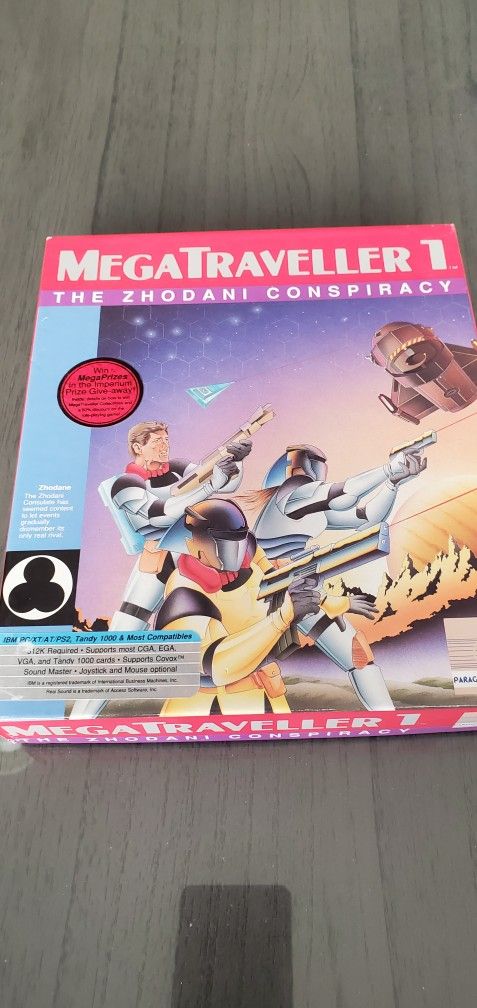 MegaTraveler 1 The Zhodani Conspiracy Game Set