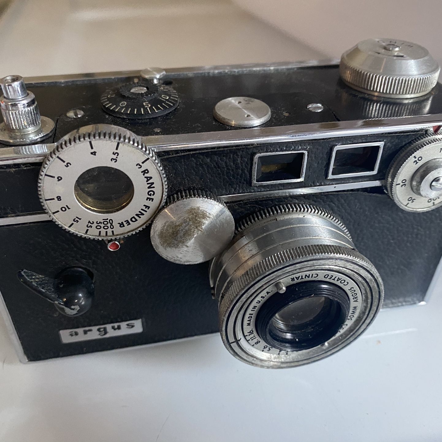 Argus Antique Camera W/case